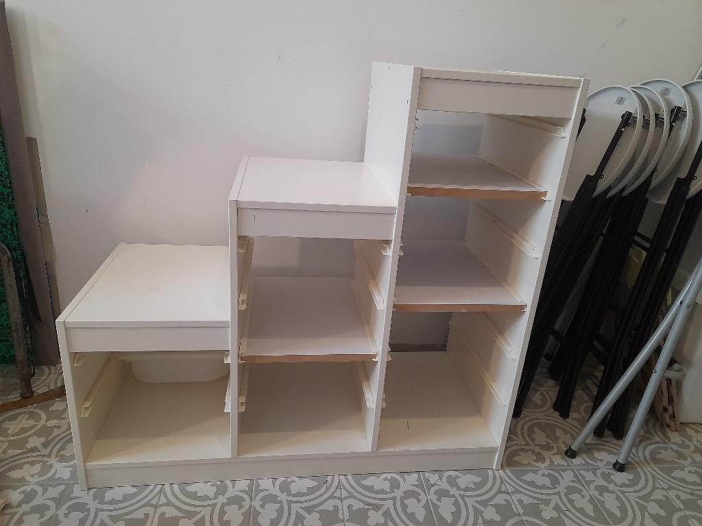 Étagère en escalier ikea, Maison & Meubles, Enlèvement, Utilisé