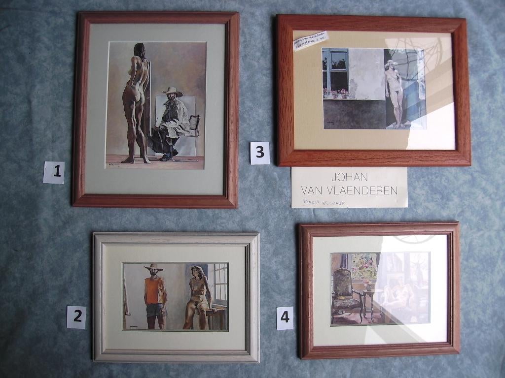 kunstafdrukken - Johan Van Vlaenderen, Huis en Inrichting, Ophalen, Nieuw