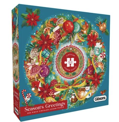 Claire Mcelfatrick - Season's Greetings Puzzel (500 stukjes), Verzenden, Zo goed als nieuw