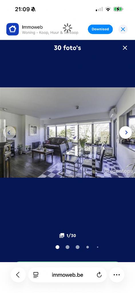 Mooi 3 slaapkamer appartement te koop in Wilrijk, Immo, 3 kamers, 125 m², Appartement, Provincie Antwerpen