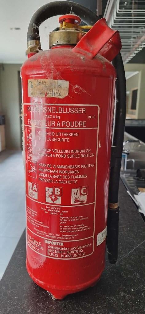 Oude Schuimblusser / Brandblusser, Huis en Inrichting, Brandblussers en Brandkasten, Ophalen, Gebruikt, Brandblusser