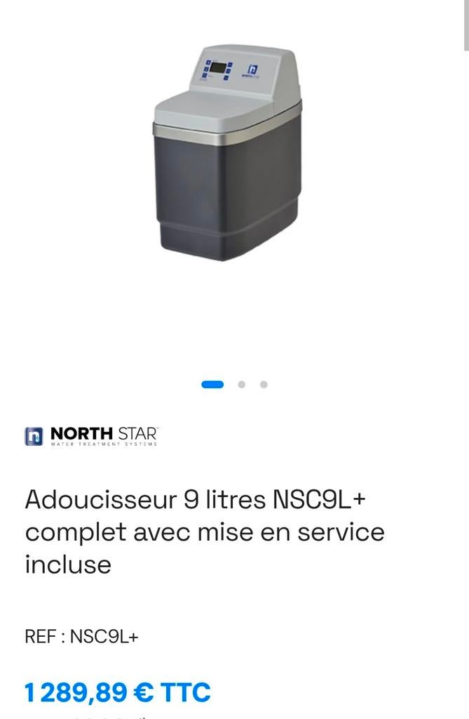 Adoucisseur 9l, Electroménager