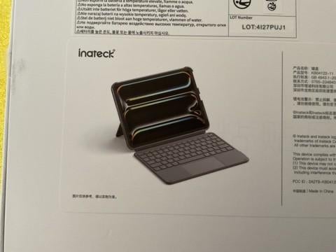 Clavier Inateck NEUF pour iPad Pro 11" (M4 / M5) - Bleu Ciel, Informatique & Logiciels, Supports d'ordinateur portable, Enlèvement