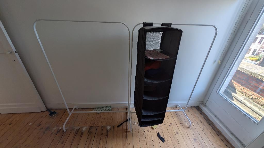 Kledingrek Mulig Ikea 5 stuks, Ophalen, Zo goed als nieuw