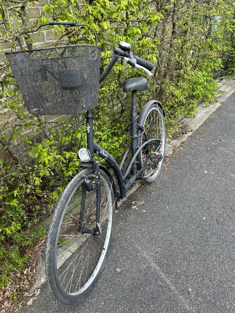Damesfiets gratis af te halen, Enlèvement