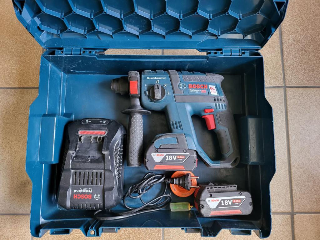 Bosch perforateur GBH 18V-EC, Bricolage & Construction, Enlèvement ou Envoi, Comme neuf, Foreuse et Perceuse, Vitesse variable