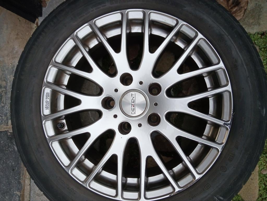 4 jantes bmw dezent, Enlèvement, Pneu(s)