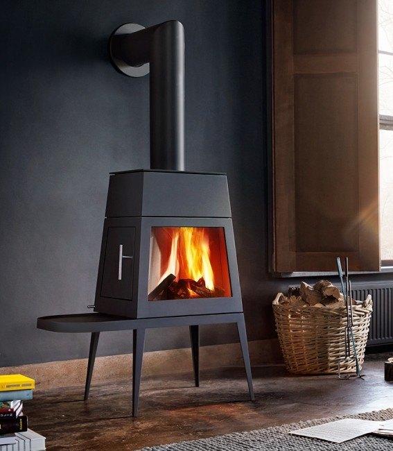 Design poêle à bois Shaker 2.0 de la grande marque Skantherm, Neuf, Enlèvement ou Envoi, Bois, Autoportant