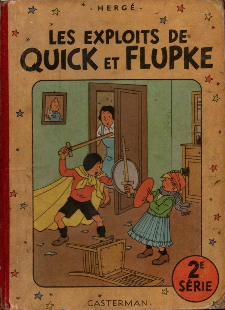 BD série 2   Quick & Flupke 1949, Livres, BD, Utilisé, Une BD, Enlèvement