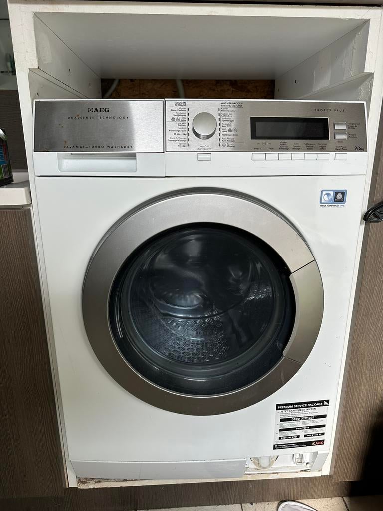 Wasmachine + droogkast, Enlèvement, Utilisé