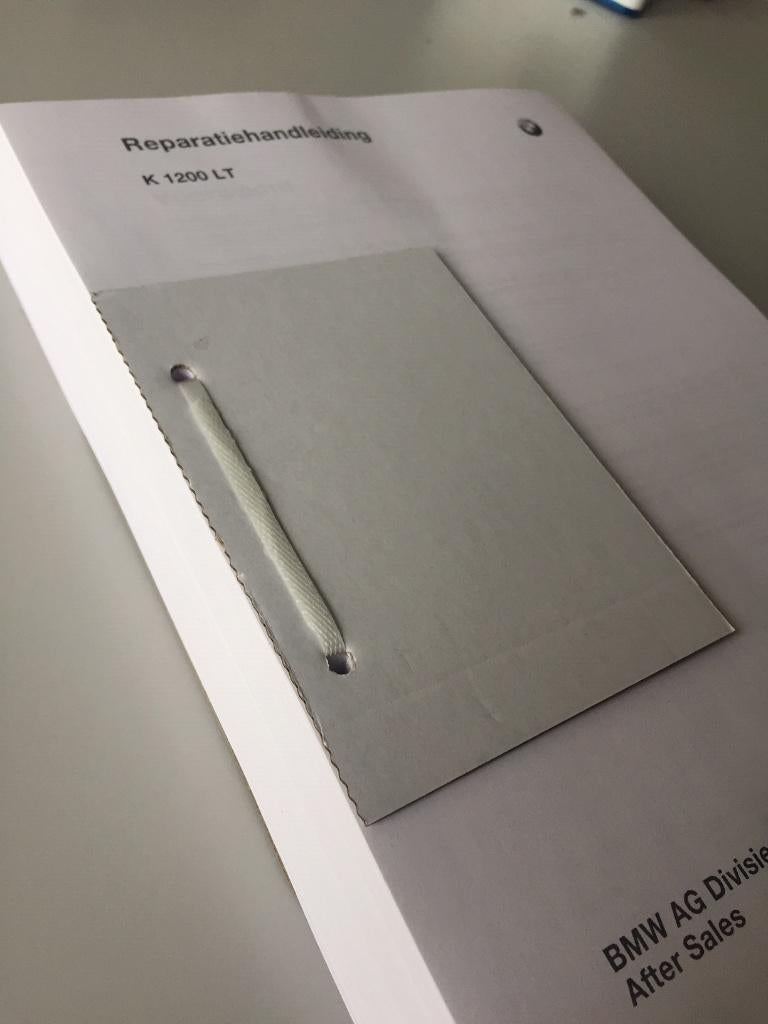 Nederlandstalig BMW werkplaatsboek BMW K1200LT, Motoren, Handleidingen en Instructieboekjes, Ophalen of Verzenden, BMW