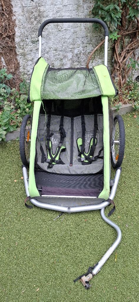 croozer kid for 2, Fietsen en Brommers, Ophalen, Gebruikt, Opvouwbaar, Croozer