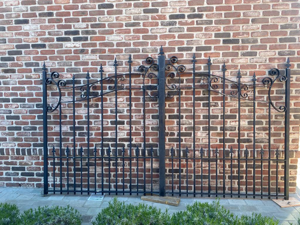 Grille en fer forgé, Enlèvement, Porte du jardin, Avec portail, Utilisé