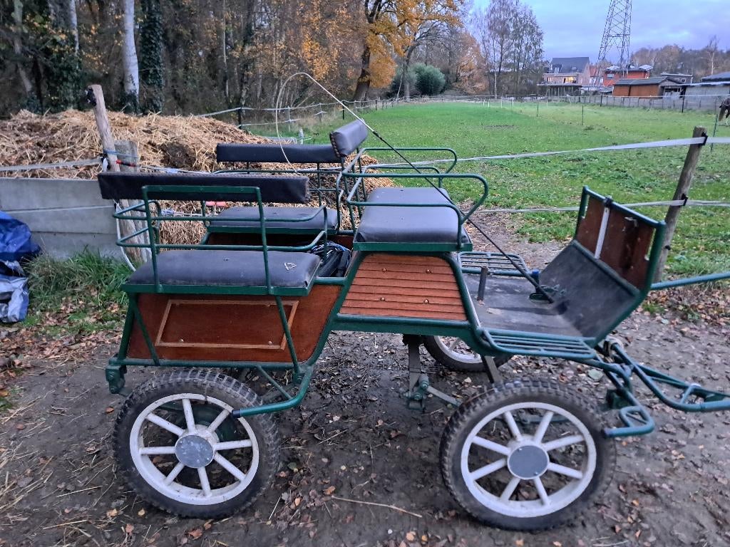 Koets en tuig voor b-pony, Gebruikt, Overige typen, Pony