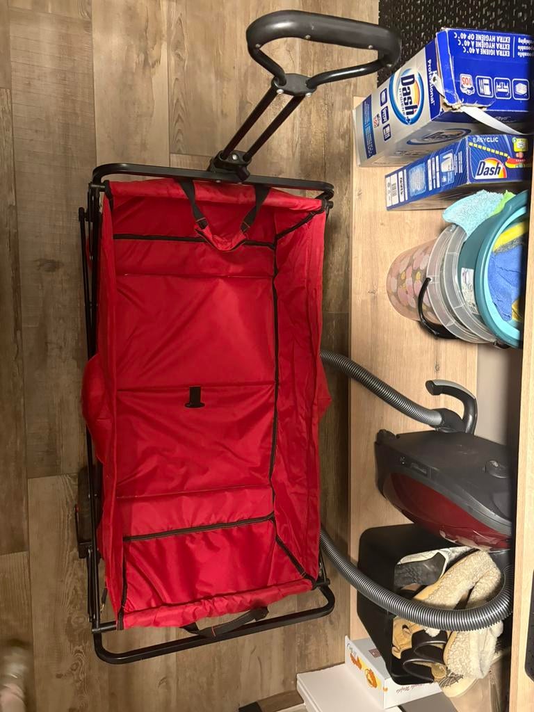 Opvouwbare bolderkar, Caravans en Kamperen, Bolderkarren, Ophalen, Zo goed als nieuw