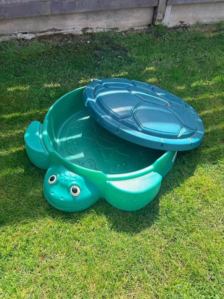 Schildpad zandbak, Ophalen, Zo goed als nieuw