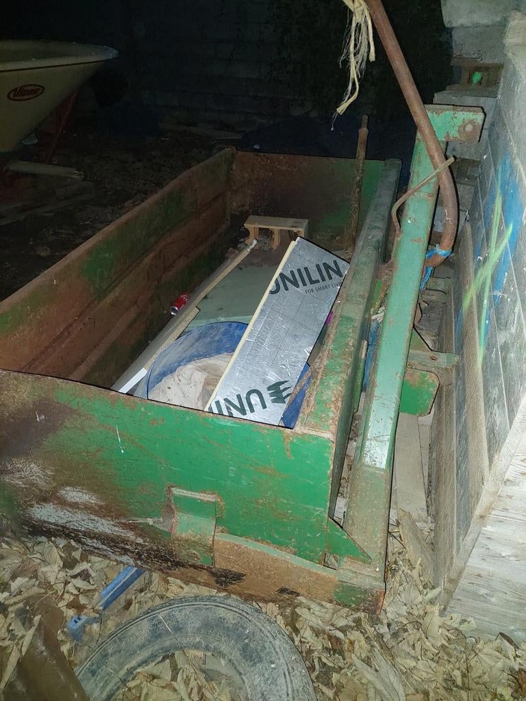 schepbak voor achter tractor 2 m 50 bieden, Ophalen