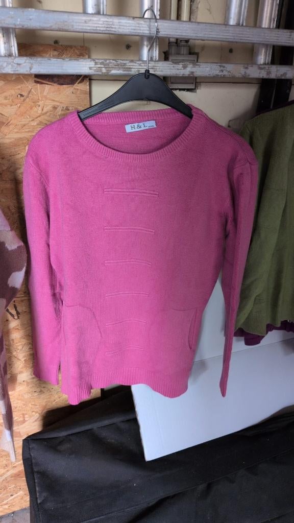pull rose de H & L - XL-XXL - 6€, Envoi, Porté, Rose, Pull ou Veste