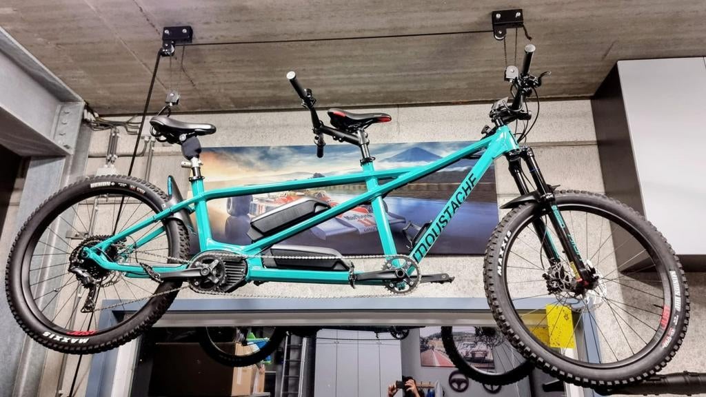 Tandem Moustache Samedi 27 X2 VTTAE E-BIKE ! RARE ! VTT, Vélos & Vélomoteurs, Enlèvement, Comme neuf, 50 km par batterie ou plus