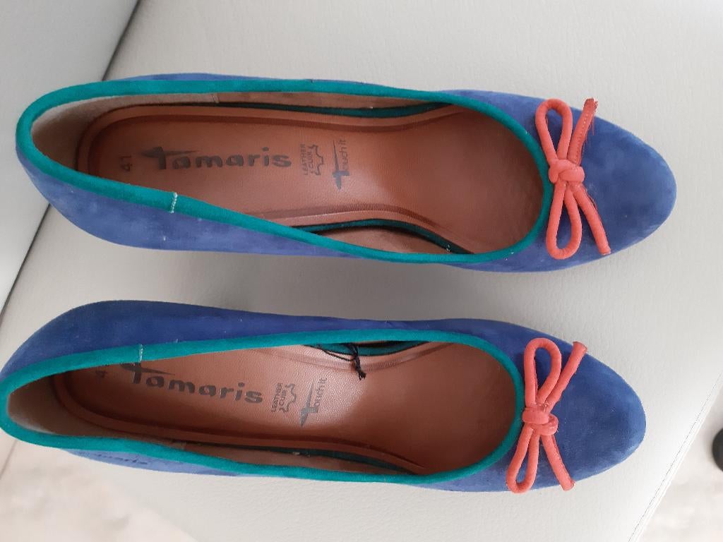 chaussures bleues haute densité pour femmes, Vêtements | Femmes, Chaussures, Tamaris, Enlèvement ou Envoi, Comme neuf, Chaussures de danse