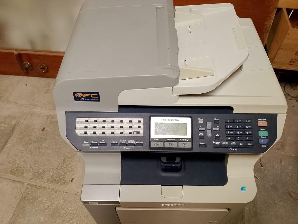 PRINTER LASER ALL IN ONE WI-FI Brother MFC-9840CDW +TONER, Ophalen, Gebruikt, Toner, Brother