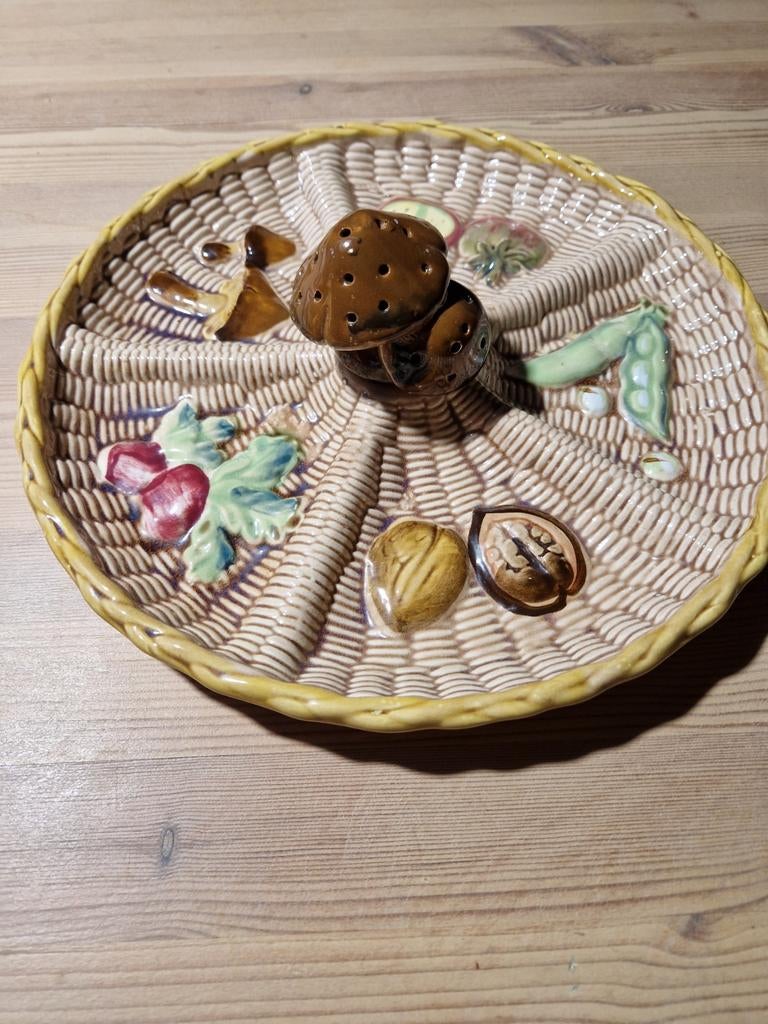 Petit plat à apéritif barbotine, Antiquités & Art, Enlèvement ou Envoi