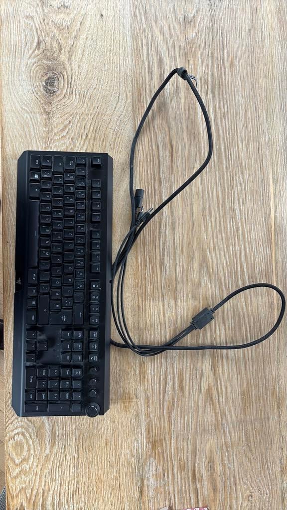 Clavier gaming, Computers en Software, Ophalen, Gebruikt, Gaming toetsenbord, Qwerty
