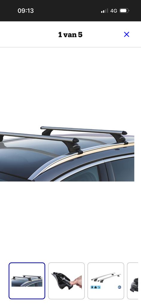 Dakdragers voor bmw x3. 1x gebruikt, Auto diversen, Dakdragers, Ophalen, Nieuw