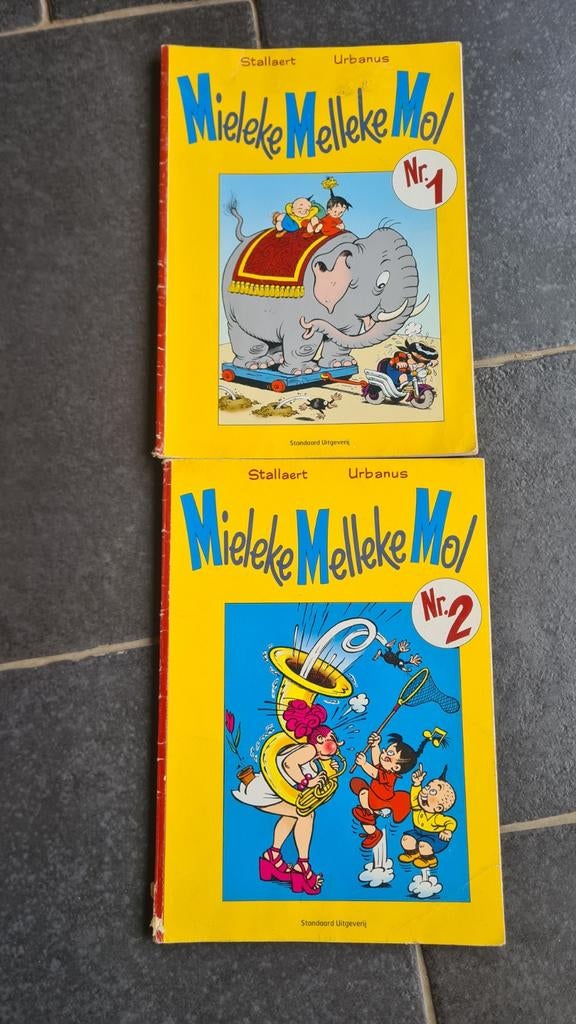 Mieleke melleke mol, Collections, Signets, Enlèvement