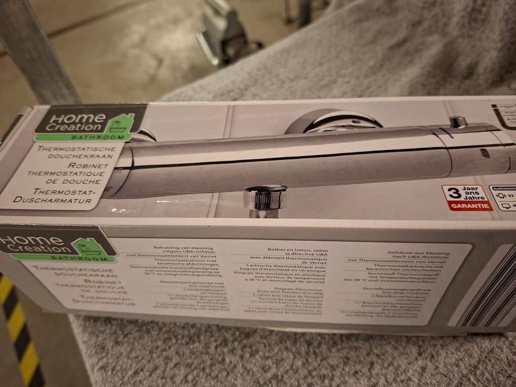 Robinet de douche thermostatique, Enlèvement