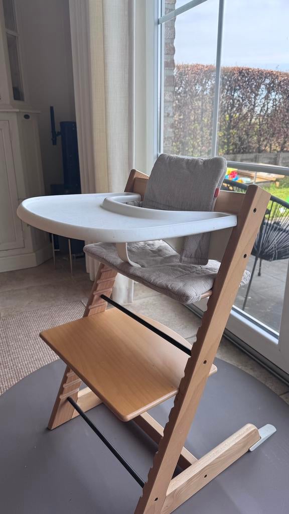 Stokke Baby Set + Plateau + Kit coussin – Complet – Bon état, Enfants & Bébés, Enlèvement ou Envoi, Comme neuf