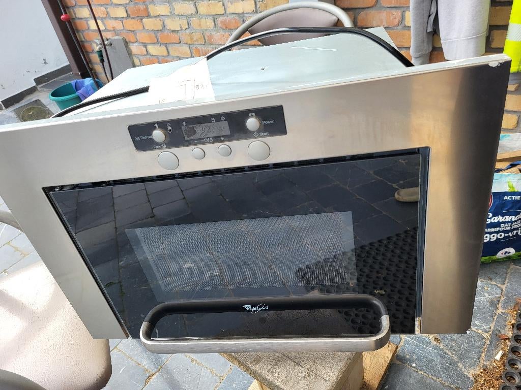 Whirlpool inbouw microgolf, Elektronische apparatuur, Microgolfovens, Ophalen of Verzenden, Inbouw
