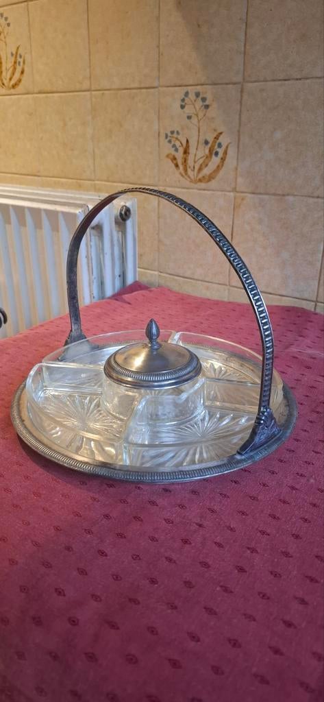 Plateau aperitif art déco, Enlèvement