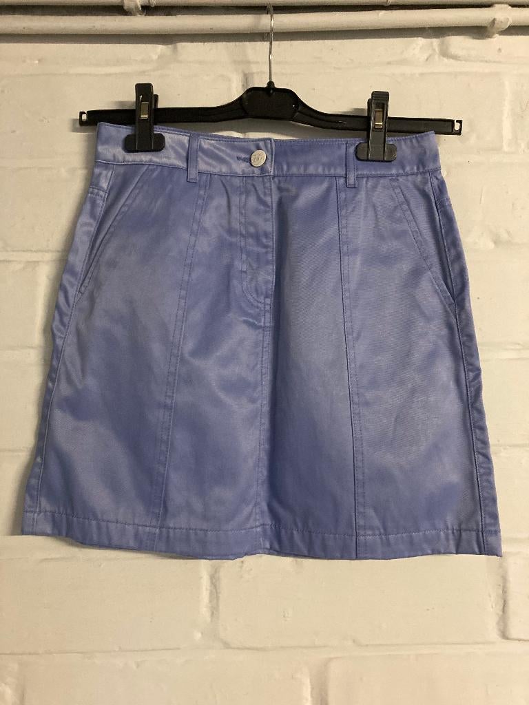 Blauw rokje, achteraan zijn zakken, CKS, maat = small (1x ge, Kleding | Dames, Blauw, Ophalen of Verzenden, Zo goed als nieuw