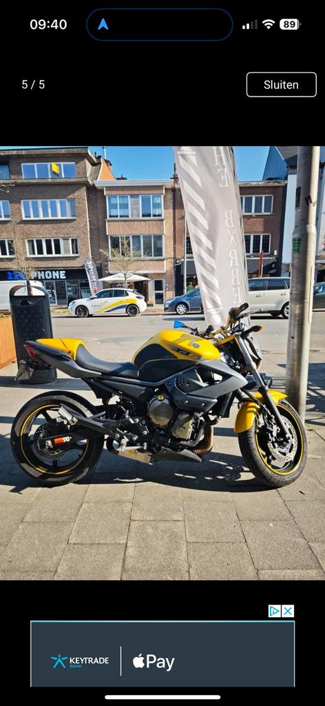 Yamaha xj6, 600 cm³, Utilisé, Envoi