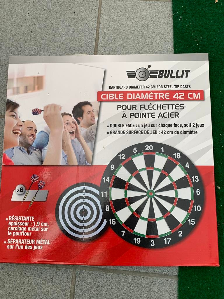 Dartsblok Bullit, Ophalen, Zo goed als nieuw