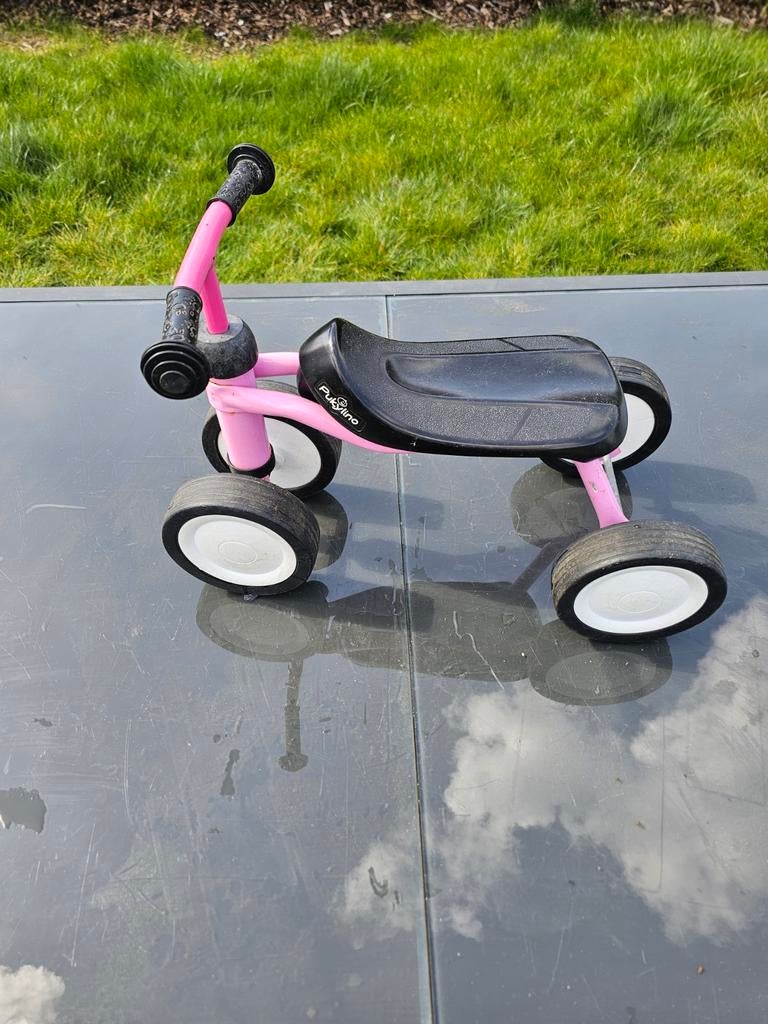 Puky Pijnlijk loopfiets roos retro pink, Fietsen en Brommers, Ophalen