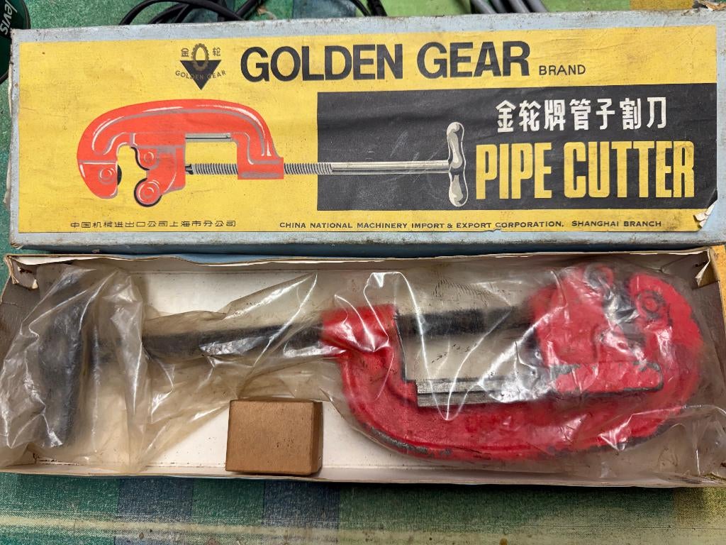 pijpsnijder, Ophalen, Nieuw