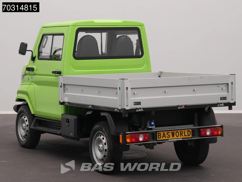 EVUM Motors aCar 4x4 Kipper 100% Elektrisch 23kWh Open Laadb, Auto's, Stof, 26 kW, Te koop, LED verlichting