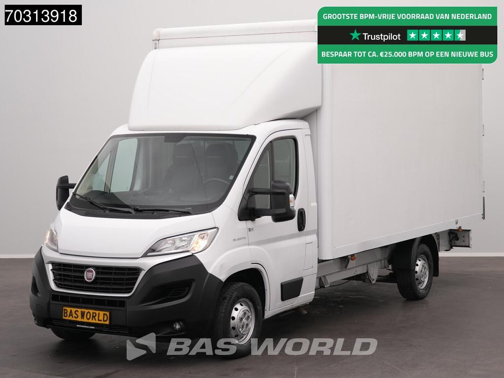 Fiat Ducato 150pk Bakwagen Achterdeuren 150PK Navi Airco Cru, Stof, Gebruikt, 2500 kg, Wit