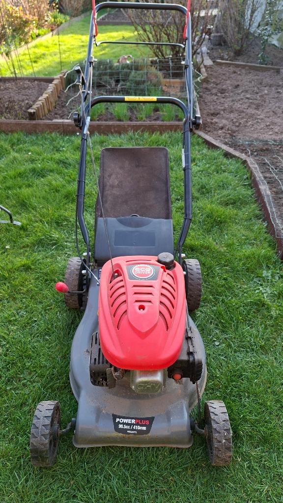 Tondeuse Power Plus, Jardin & Terrasse, Enlèvement, Utilisé, 30 à 39 cm, Tondeuses à gazon à essence