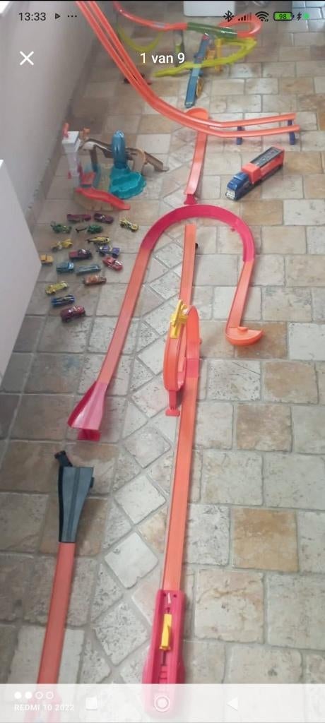 Hot wheels, Ophalen, Hot Wheels, Met looping, Racebaan