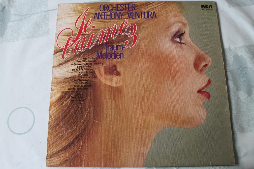 Je t'aime 3 -lp- orkest Anthony Ventura, Cd's en Dvd's, Vinyl | Dance en House, Ophalen of Verzenden, Zo goed als nieuw, 12 inch