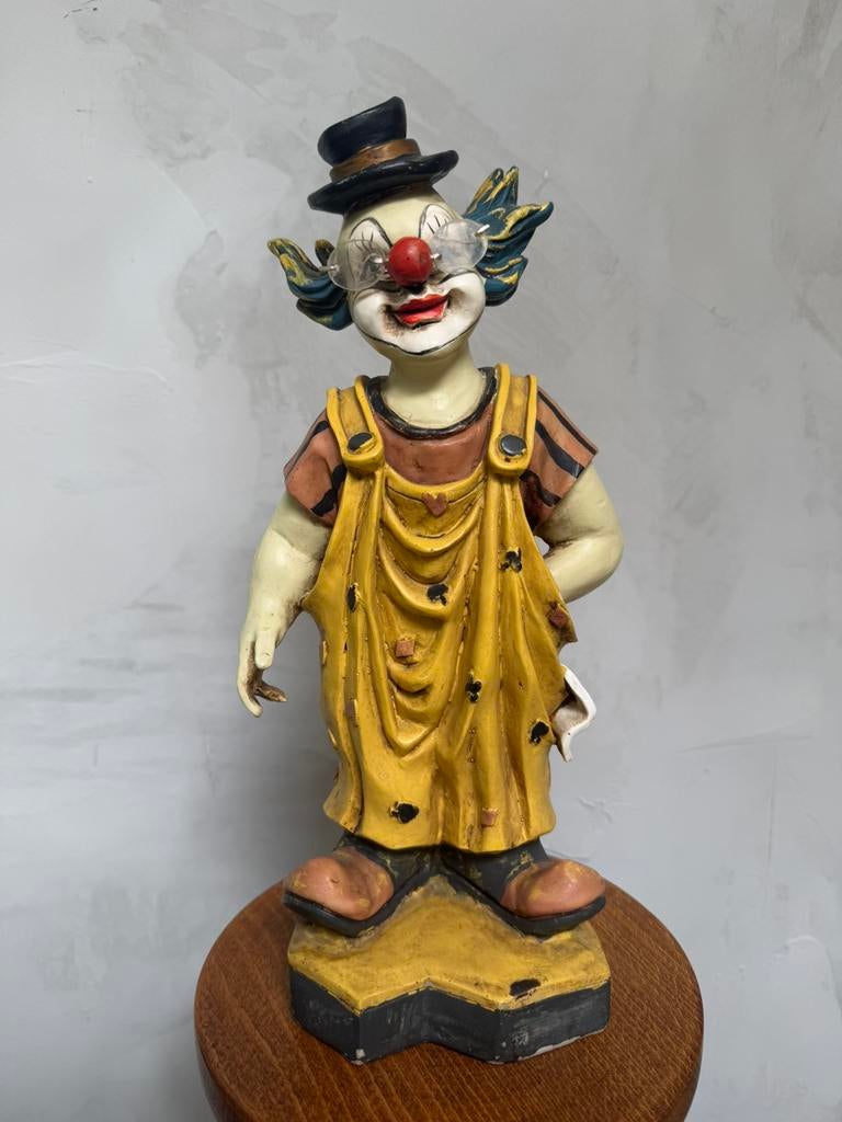 Clown beeld 34cm, Ophalen, Zo goed als nieuw