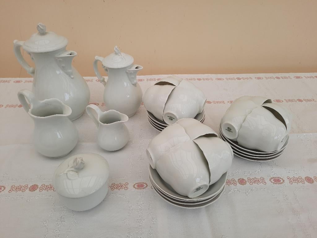 Koffie- en theeservies van Hutschenreuter 1814, Ophalen