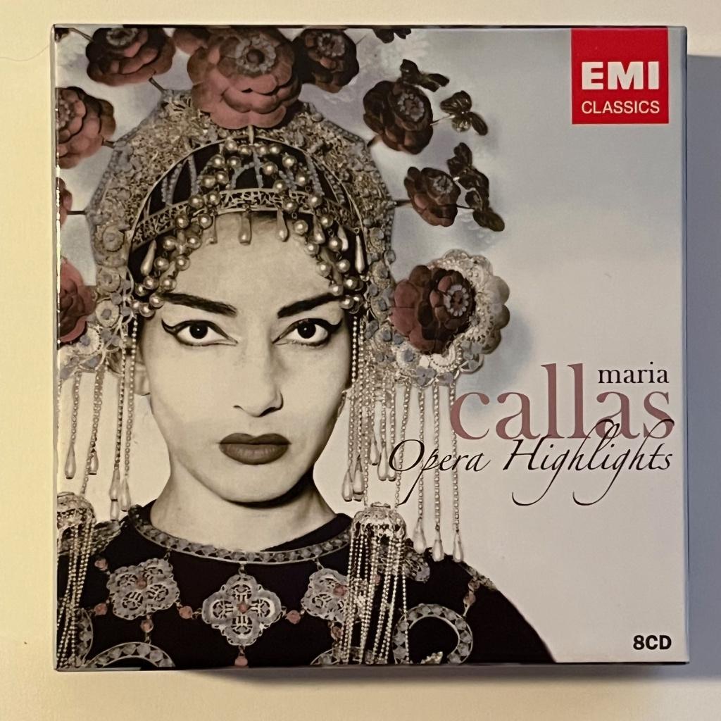 Maric Callas - Opera Highlights - 8CD, Cd's en Dvd's, Cd's | Klassiek, Zo goed als nieuw, Opera of Operette, Romantiek, Boxset