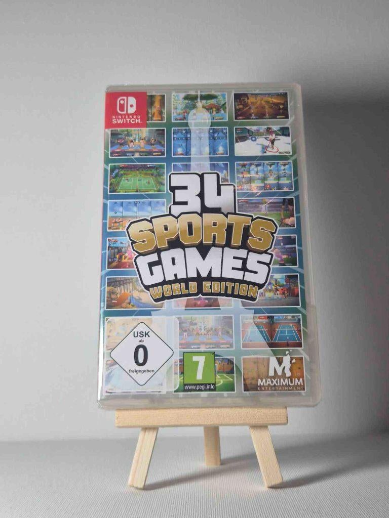 34 sportgames: World Edition - Nintendo Switch - Nieuw, Games en Spelcomputers, Games | Nintendo Switch, Ophalen, 1 speler, Eén computer