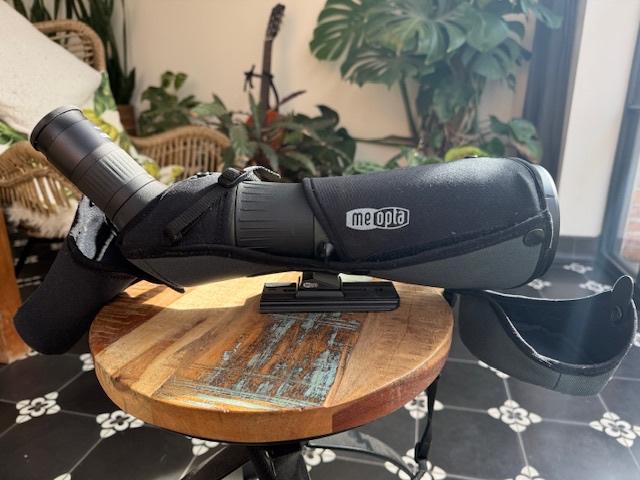 Telescoop Meopta MeoStar S2 82 HD Angled + Oculair 20-70x, Audio, Tv en Foto, Optische apparatuur | Telescopen, Ophalen, Zo goed als nieuw
