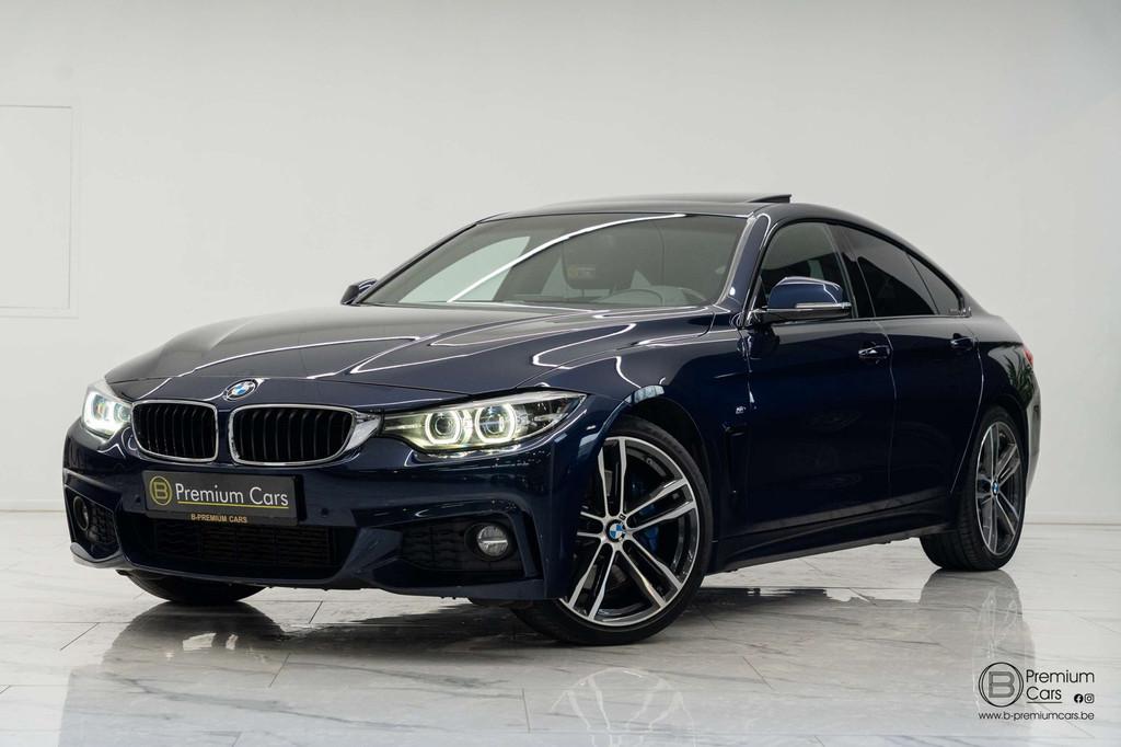 BMW 420 Da gran coupe M INDIVIDUAL/ Pano/Camera/Cruise, Auto's, Automaat, 4 cilinders, Blauw, USB