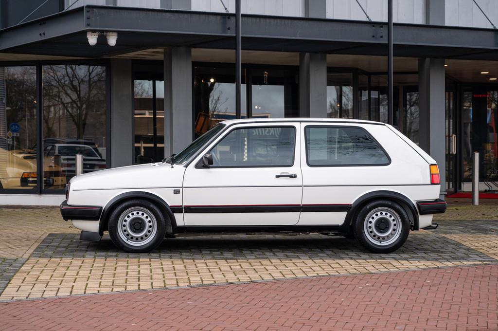 Volkswagen Golf Mk2 GTI (bj 1989), Stof, Volkswagen, Wit, Bedrijf